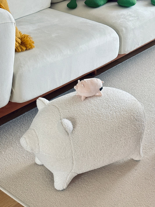 猪猪墩 Piggy Ottoman